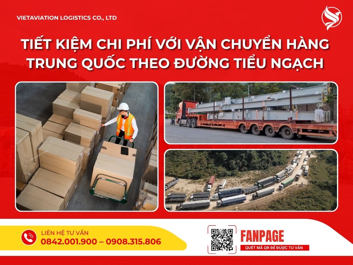 Tiết kiệm chi phí với vận chuyển hàng Trung Quốc theo đường tiểu ngạch