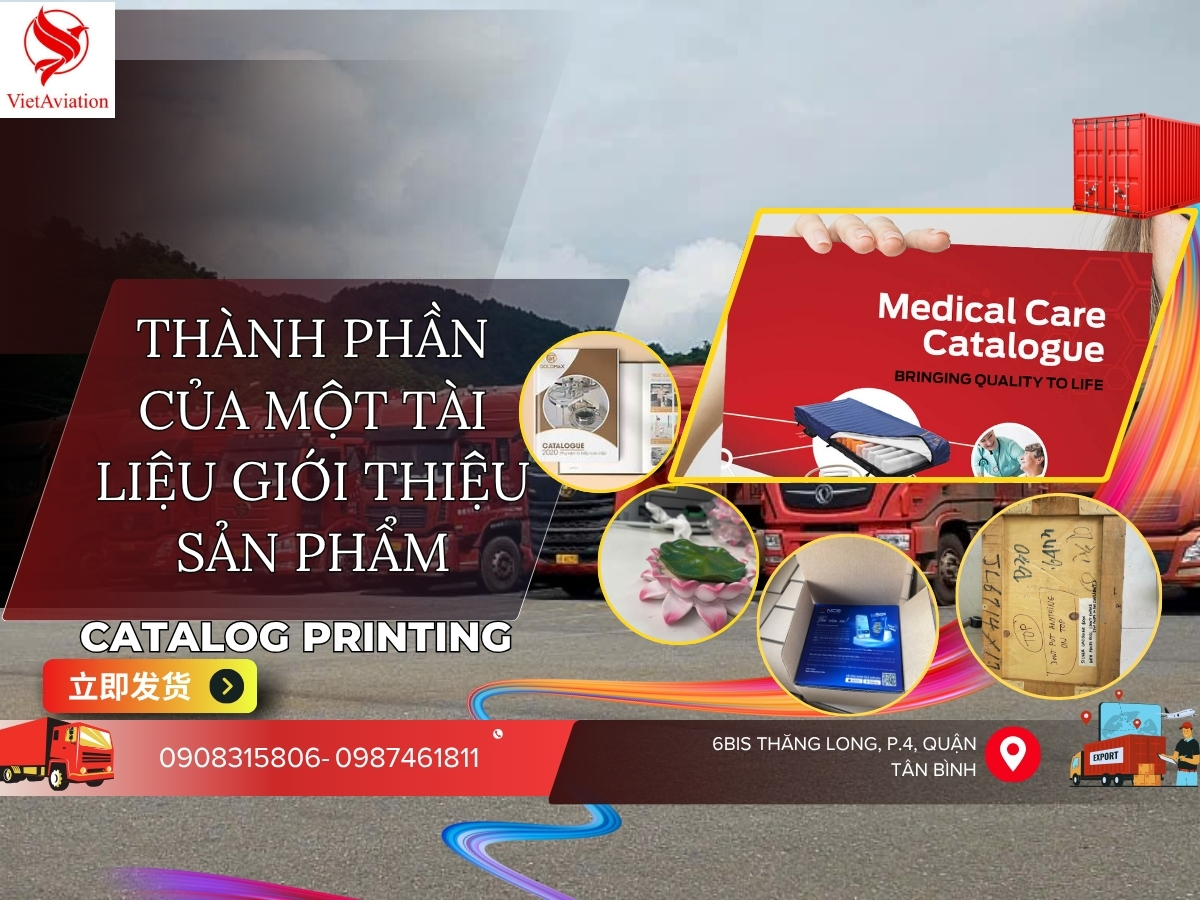 Thành phần của một tài liệu giới thiệu sản phẩm
