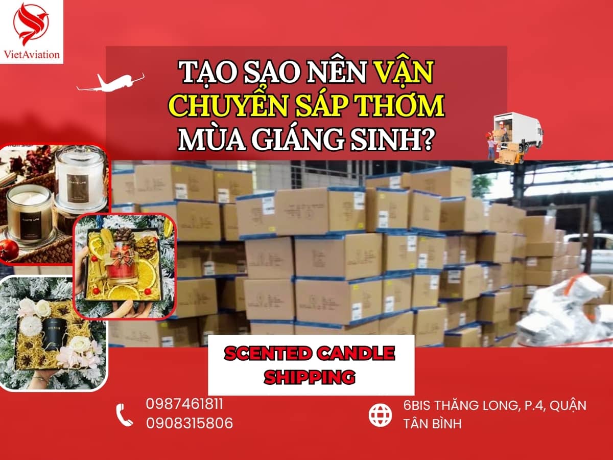 Tại sao nên nhập hoặc gửi nến thơm vào mùa giáng sinh?