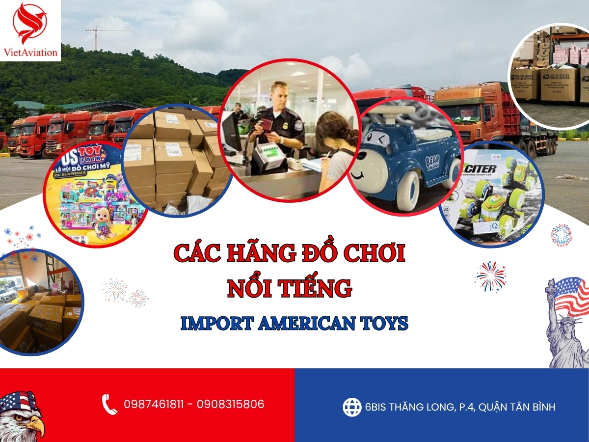 Các hãng đồ chơi nổi tiếng