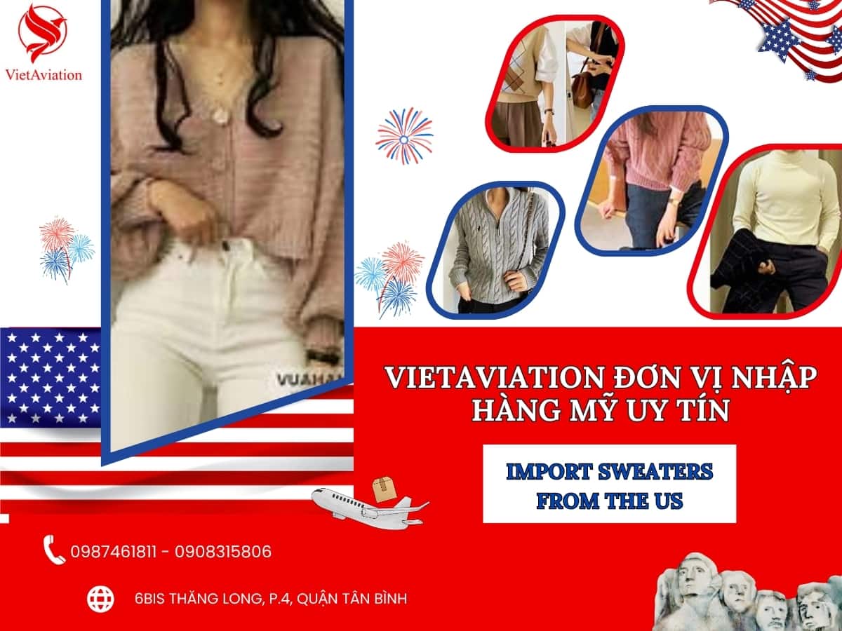 Đơn vị nhập hàng Mỹ uy tín VietAviation
