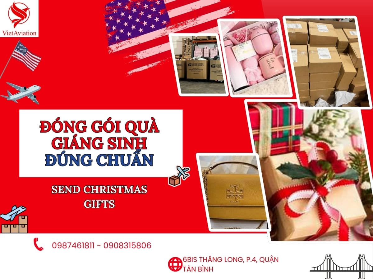 Cách đóng gói quà giáng sinh khi gửi đúng chuẩn