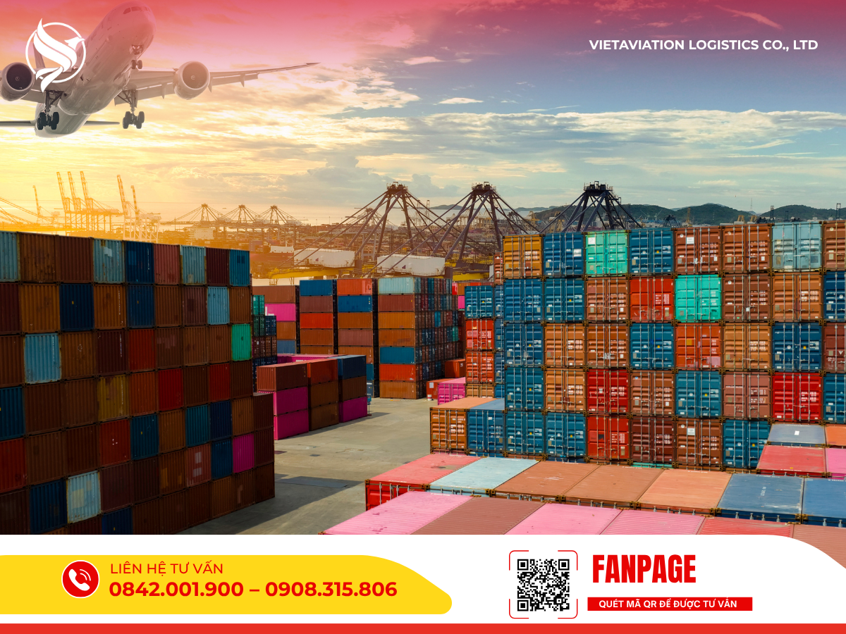 Dịch vụ vận chuyển hàng không và logistics đa phương thức.