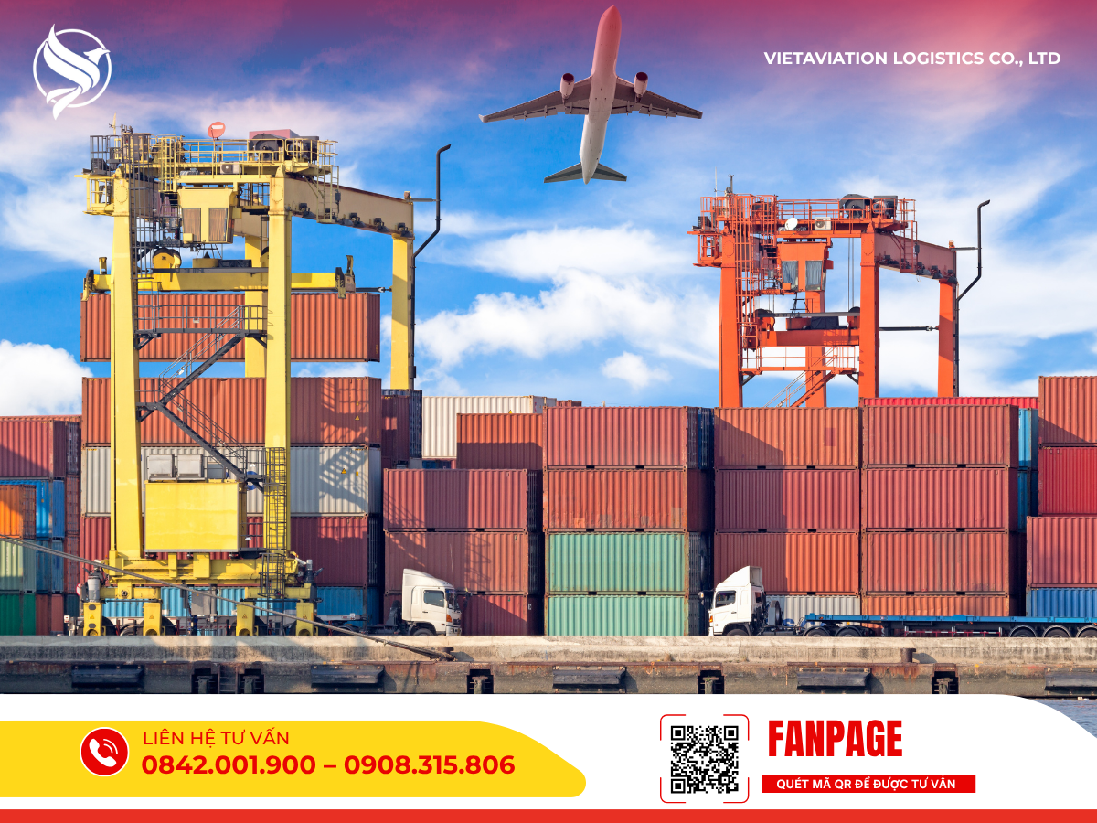 Các kênh vận chuyển quốc tế đi Mông Cổ như đường hàng không và vận chuyển đa phương thức.