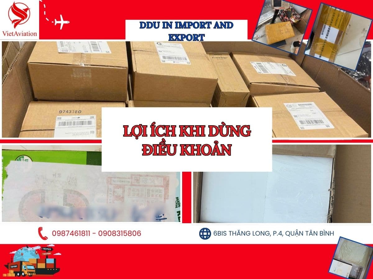 Lợi ích khi sử dụng DDU khi tham gia xuất nhập khẩu