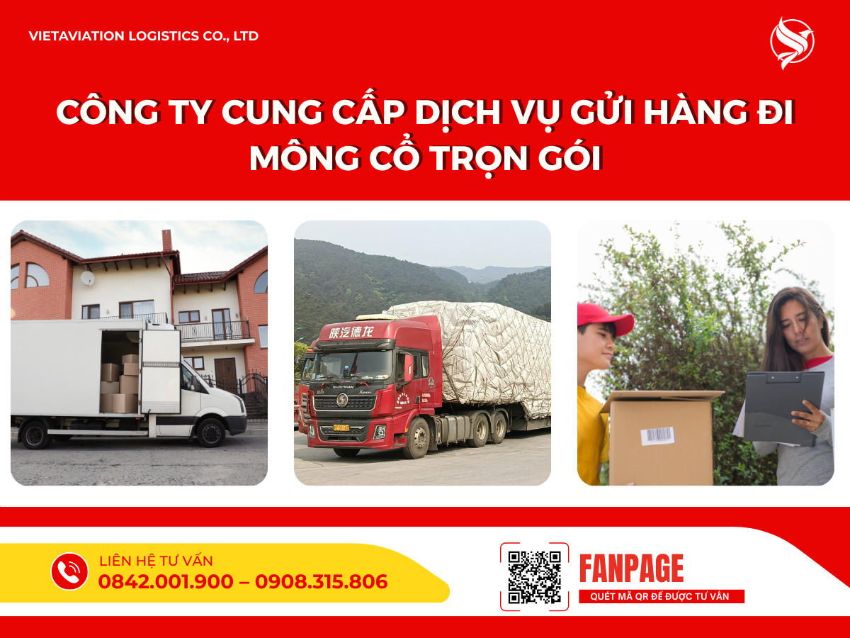 Công ty cung cấp dịch vụ gửi hàng đi Mông Cổ trọn gói