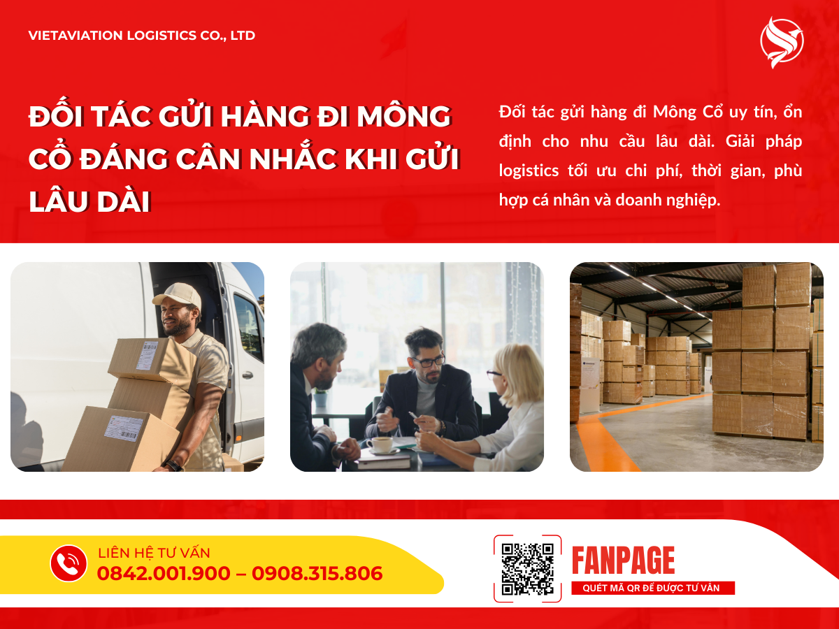 Đối tác gửi hàng đi Mông Cổ đáng cân nhắc khi gửi lâu dài