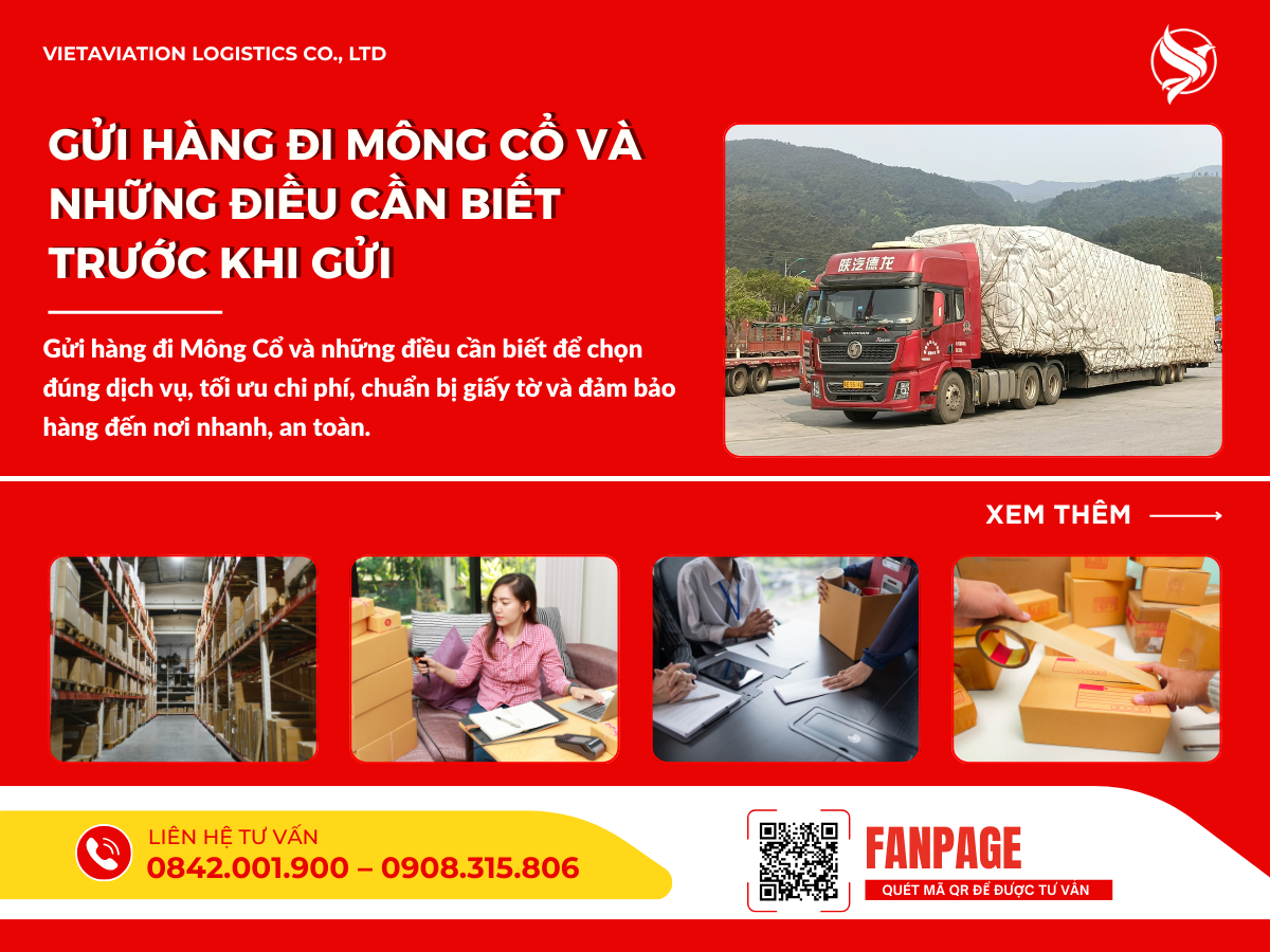 Gửi hàng đi Mông Cổ và những điều cần biết trước khi gửi