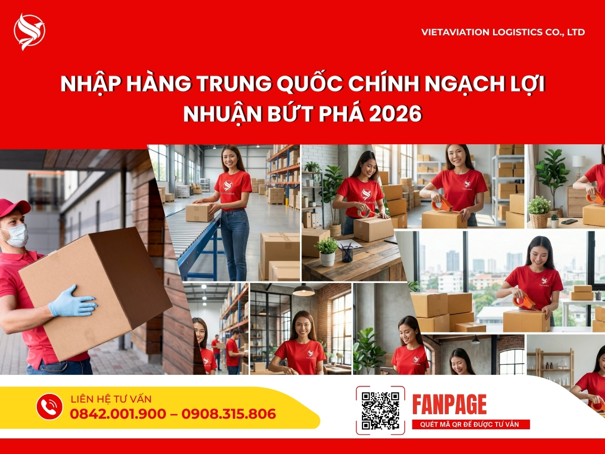 Nhập hàng Trung Quốc chính ngạch lợi nhuận bứt phá 2026