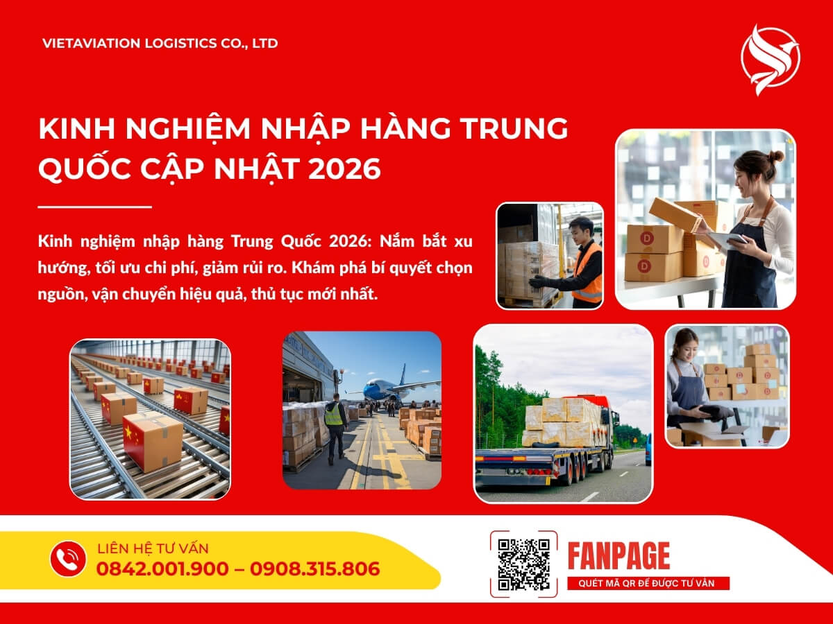 Kinh nghiệm nhập hàng Trung Quốc cập nhật 2026