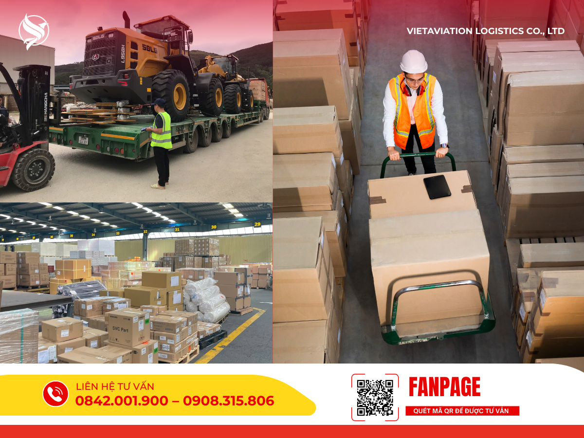 Quy trình tối ưu hóa bao bì và sắp xếp hàng hóa để giảm trọng lượng thể tích.
