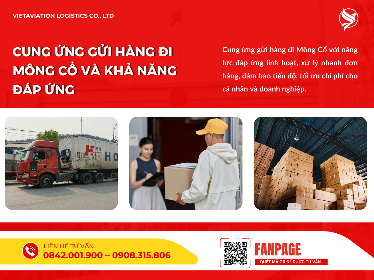 Cung ứng gửi hàng đi Mông Cổ và khả năng đáp ứng