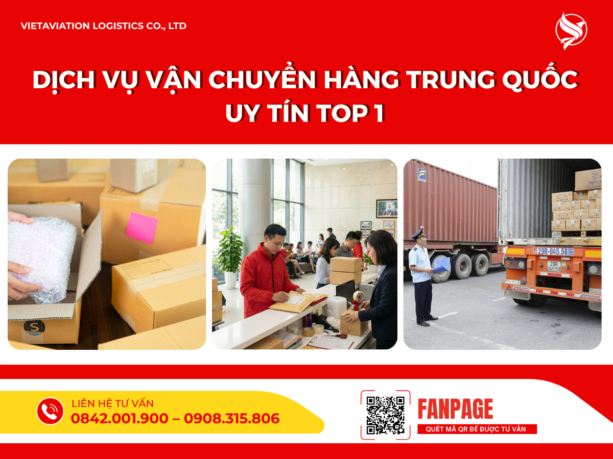 Dịch vụ vận chuyển hàng Trung Quốc uy tín top 1