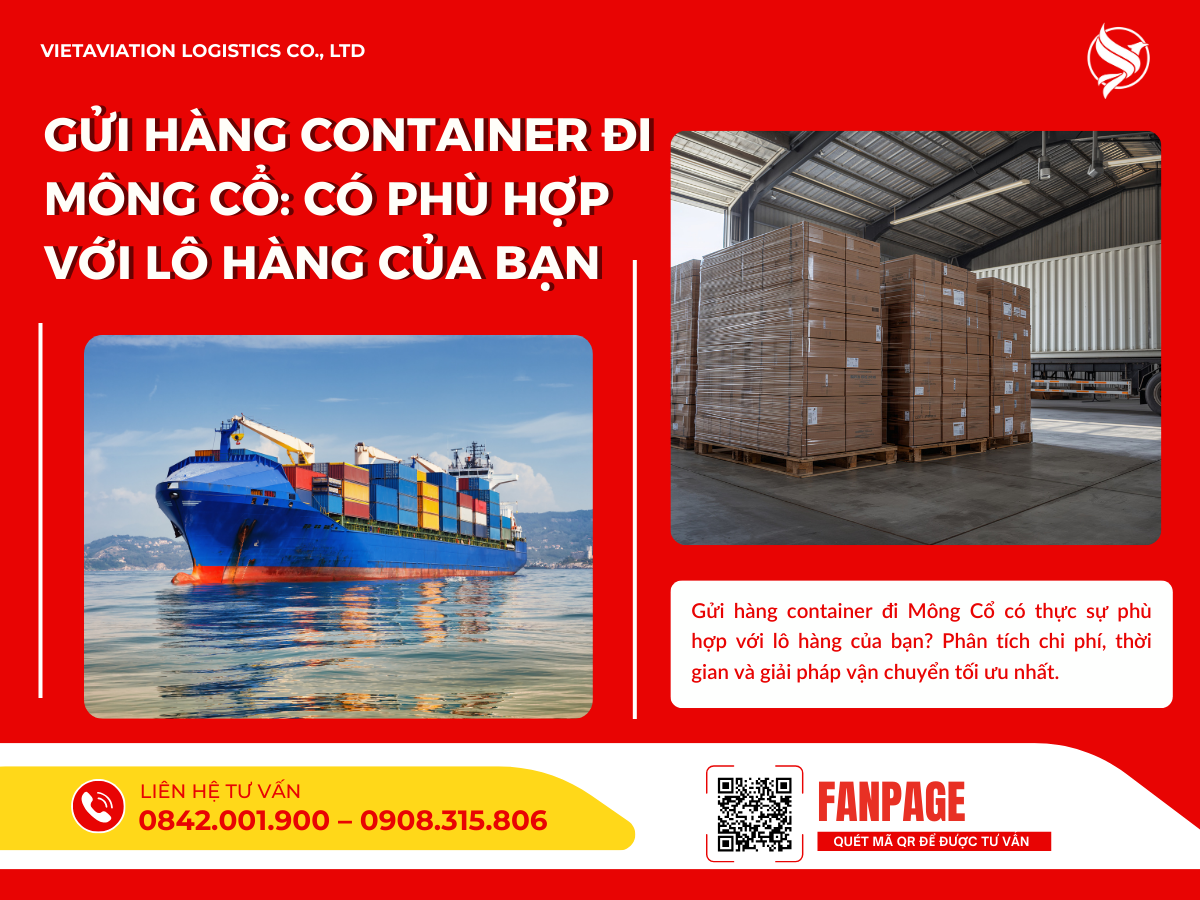 Gửi hàng container đi Mông Cổ: Có phù hợp với lô hàng của bạn