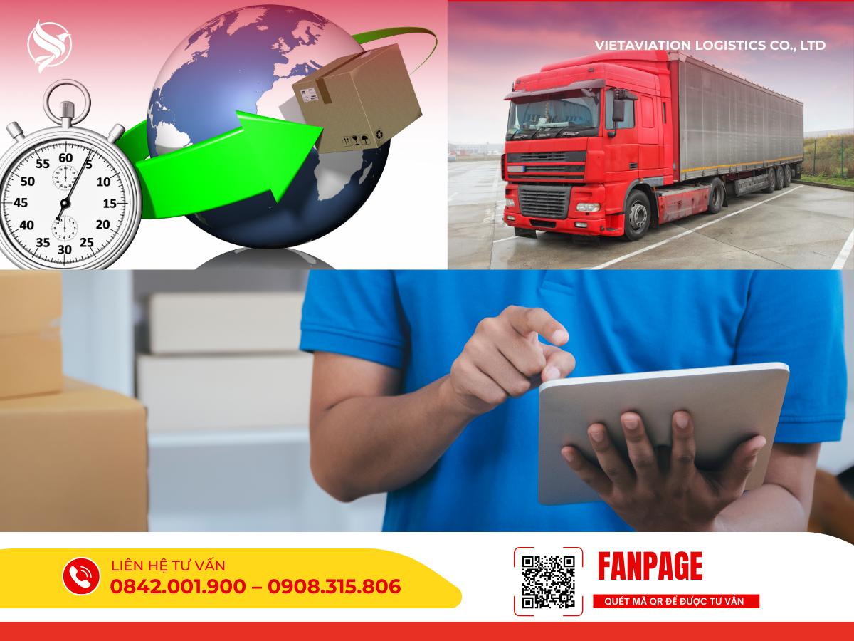 Sự tối ưu hóa về thời gian và lộ trình trong dịch vụ chuyển phát nhanh đi Mông Cổ.