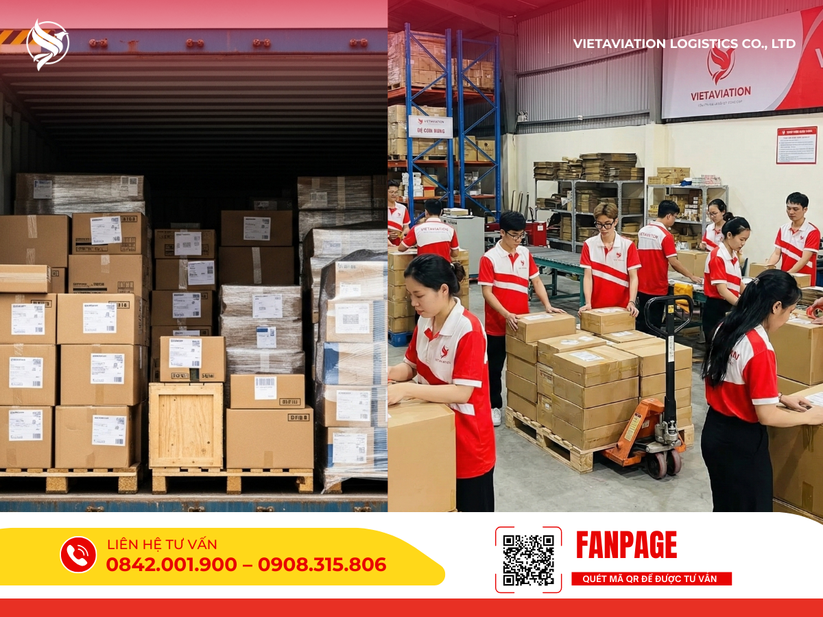 Kỹ thuật đóng gói tối ưu không gian để tránh phát sinh cước thể tích cho đơn hàng 1kg.