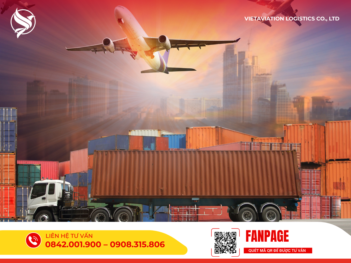 So sánh trực quan giữa phương thức vận chuyển đường hàng không và đường bộ đi Mông Cổ.