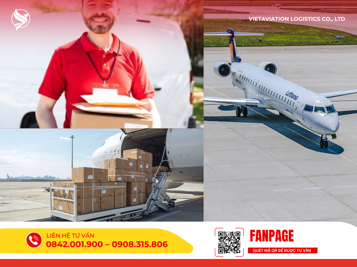 Cam kết trách nhiệm và dịch vụ lấy hàng/giao hàng linh hoạt của VietAviation Cargo.