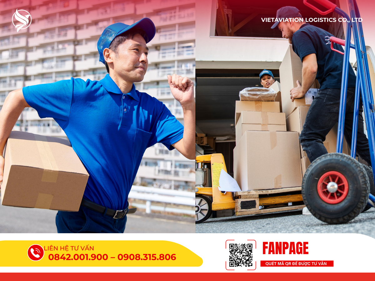 Việc kiểm soát tiến độ và thời gian trong logistics đa phương thức.