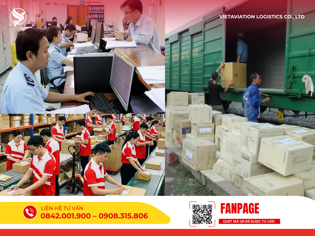 Sự chuẩn bị kỹ lưỡng trong dịch vụ vận chuyển đường sắt.