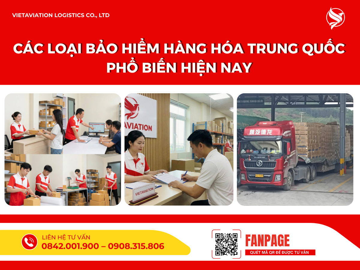Các loại bảo hiểm hàng hóa Trung Quốc phổ biến hiện nay
