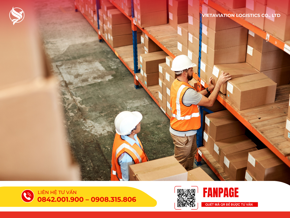 Hoạt động gom hàng lẻ (LCL) chuyên nghiệp tại kho giúp tối ưu chi phí cho shop online.