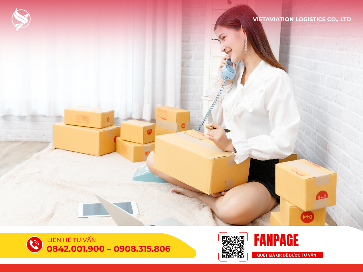 Sự chủ động theo dõi và chăm sóc kiện hàng mẫu trong suốt hành trình.