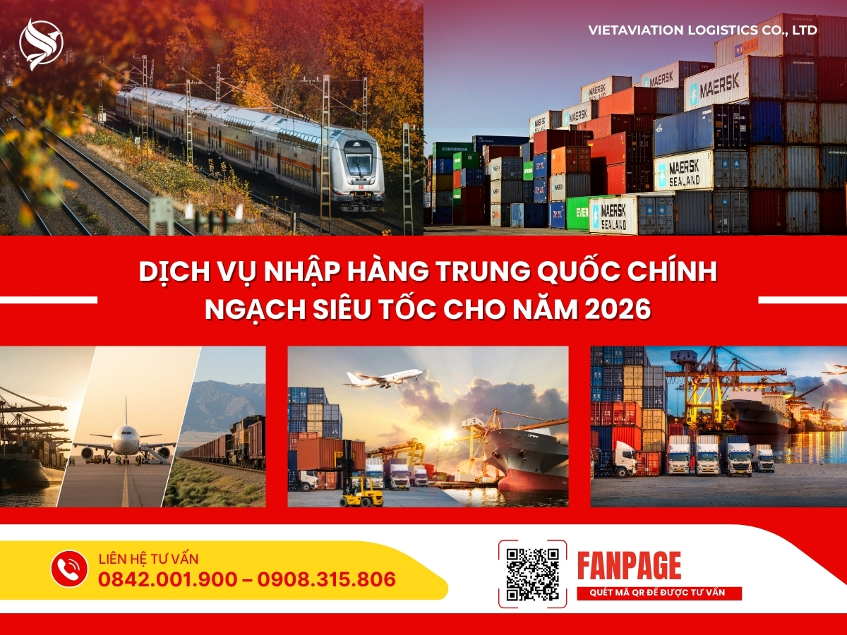 Dịch vụ nhập hàng Trung Quốc chính ngạch siêu tốc cho năm 2026