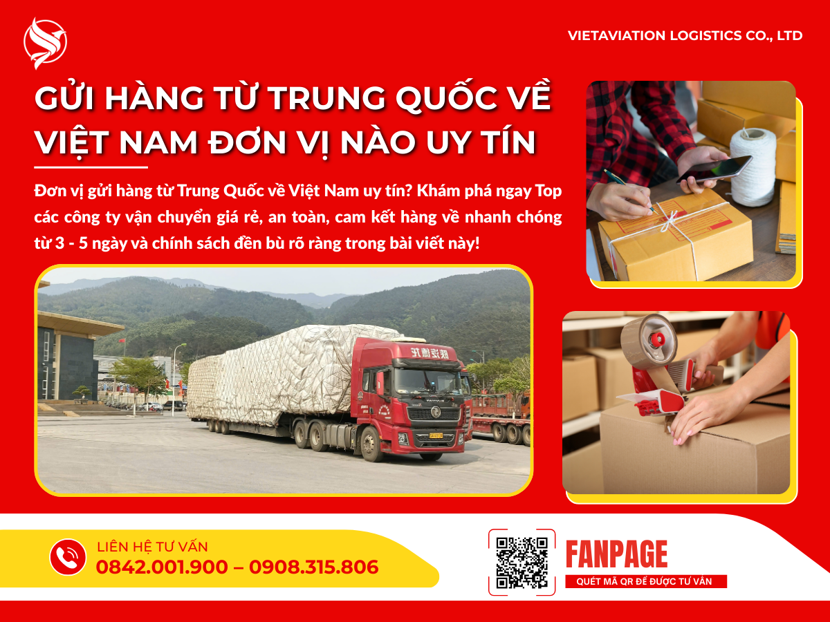 Gửi hàng từ Trung Quốc về Việt Nam đơn vị nào uy tín