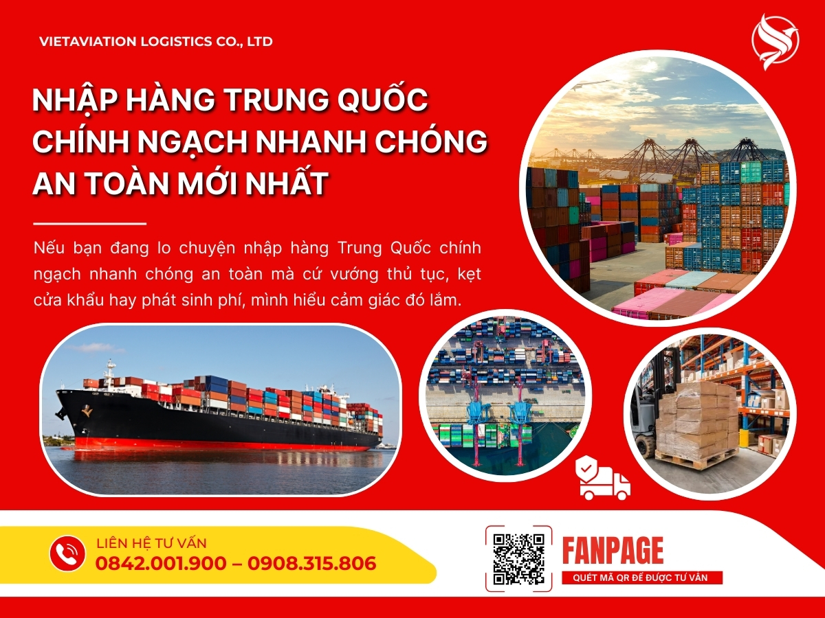 Nhập hàng Trung Quốc chính ngạch nhanh chóng an toàn mới nhất