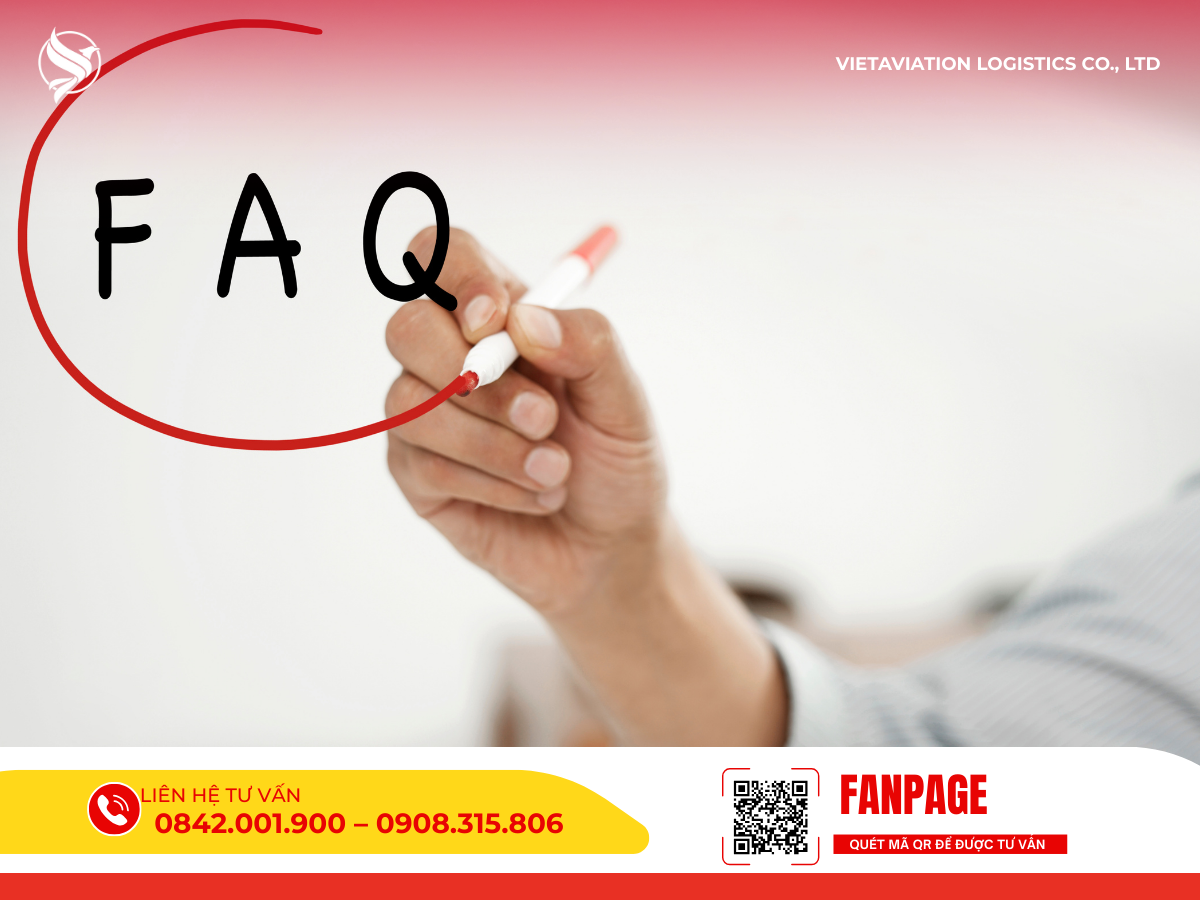 Những câu hỏi thường gặp về cước vận chuyển hàng không Trung Quốc.