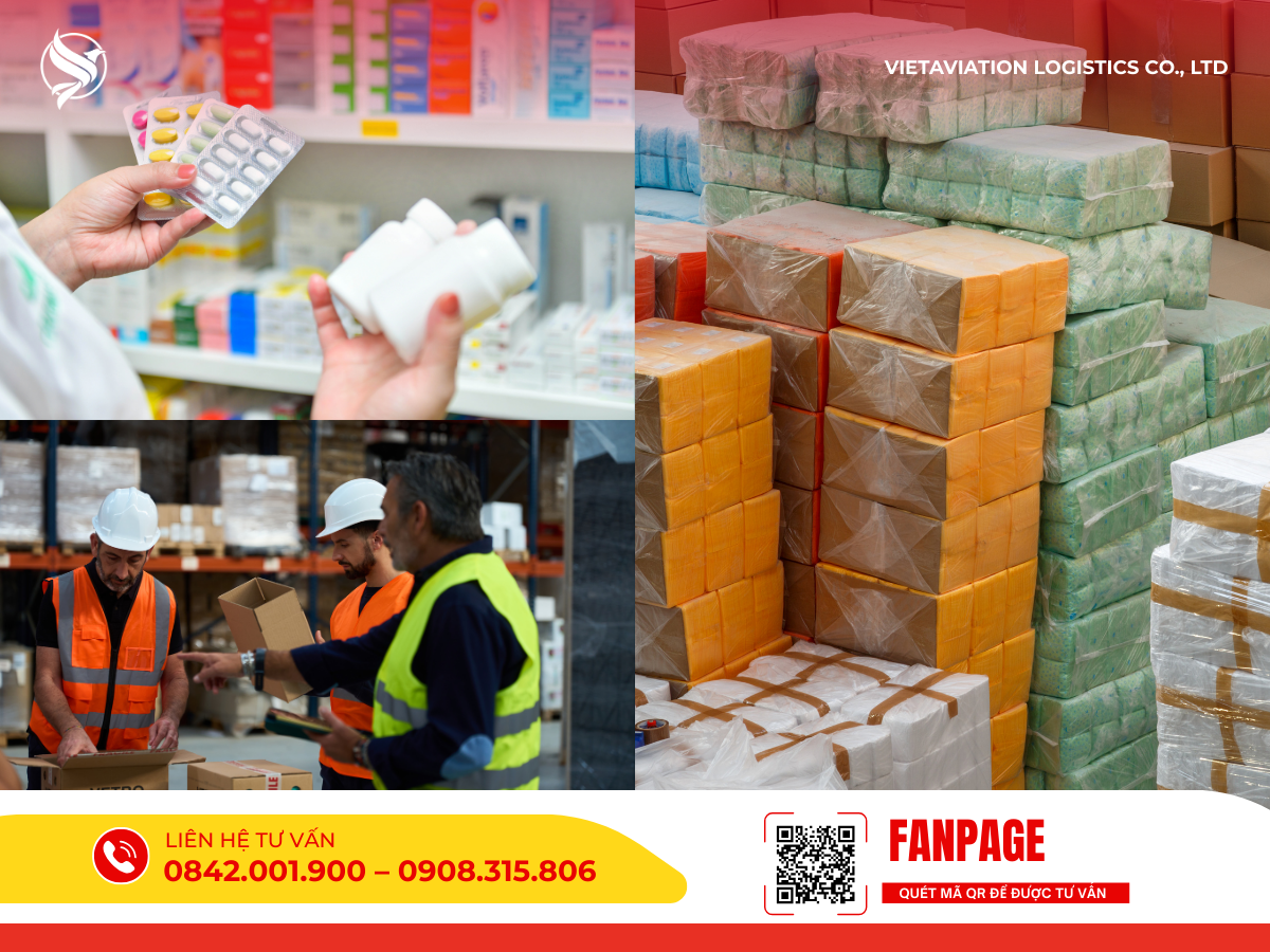 Dịch vụ vận chuyển thuốc tây và hàng y tế đi Trung Quốc.