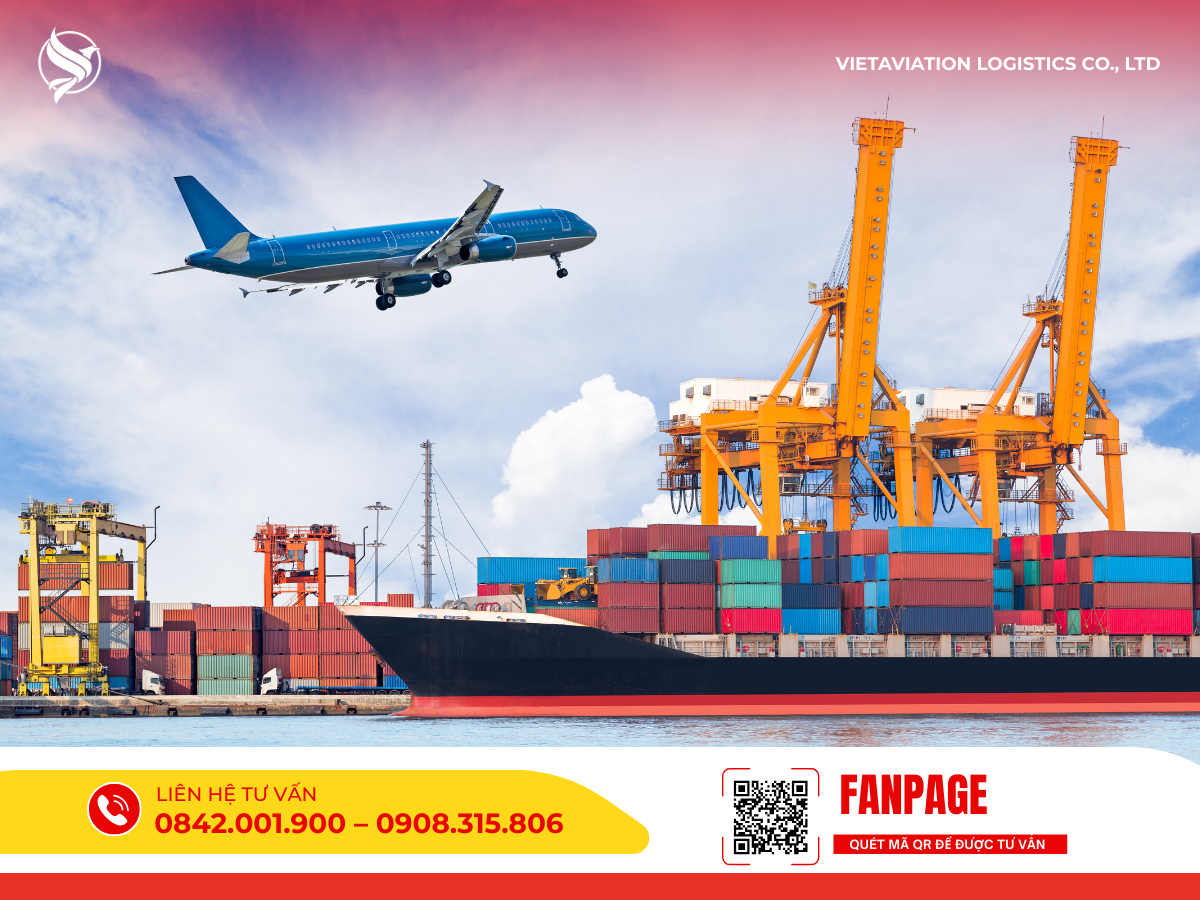 Lưu lượng vận chuyển hàng hóa nhộn nhịp trên các tuyến bay trọng điểm.