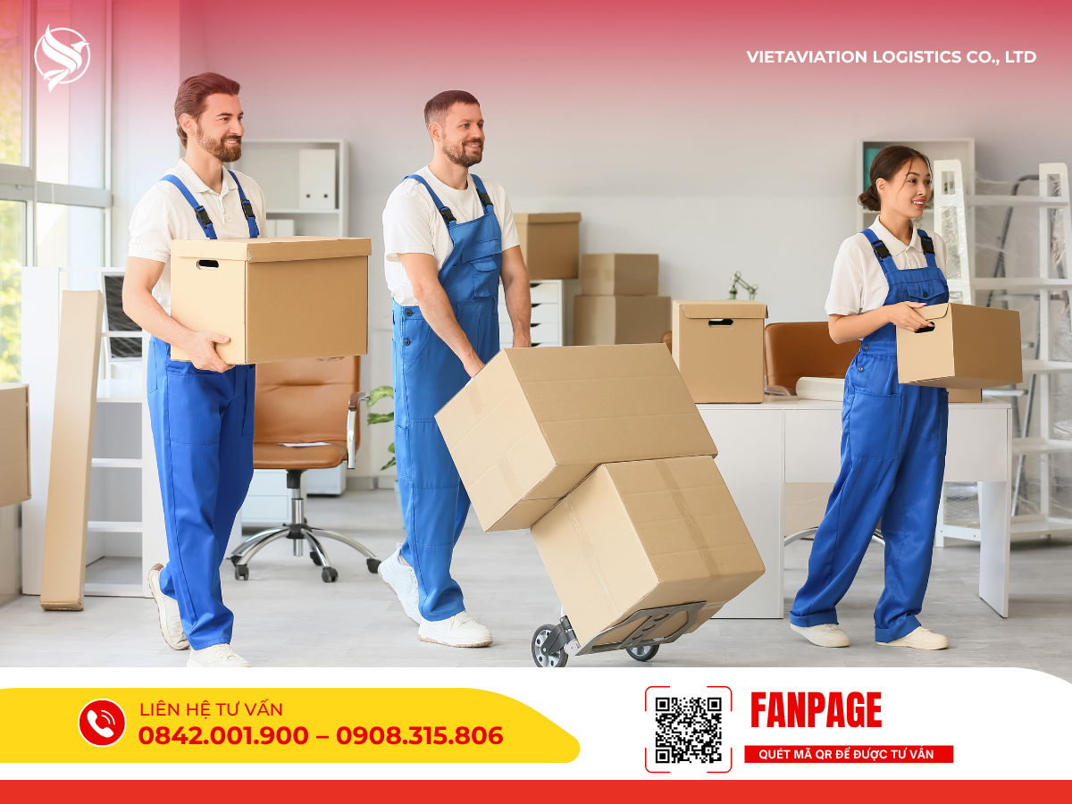 Đội ngũ nhân viên vận chuyển chuyên nghiệp