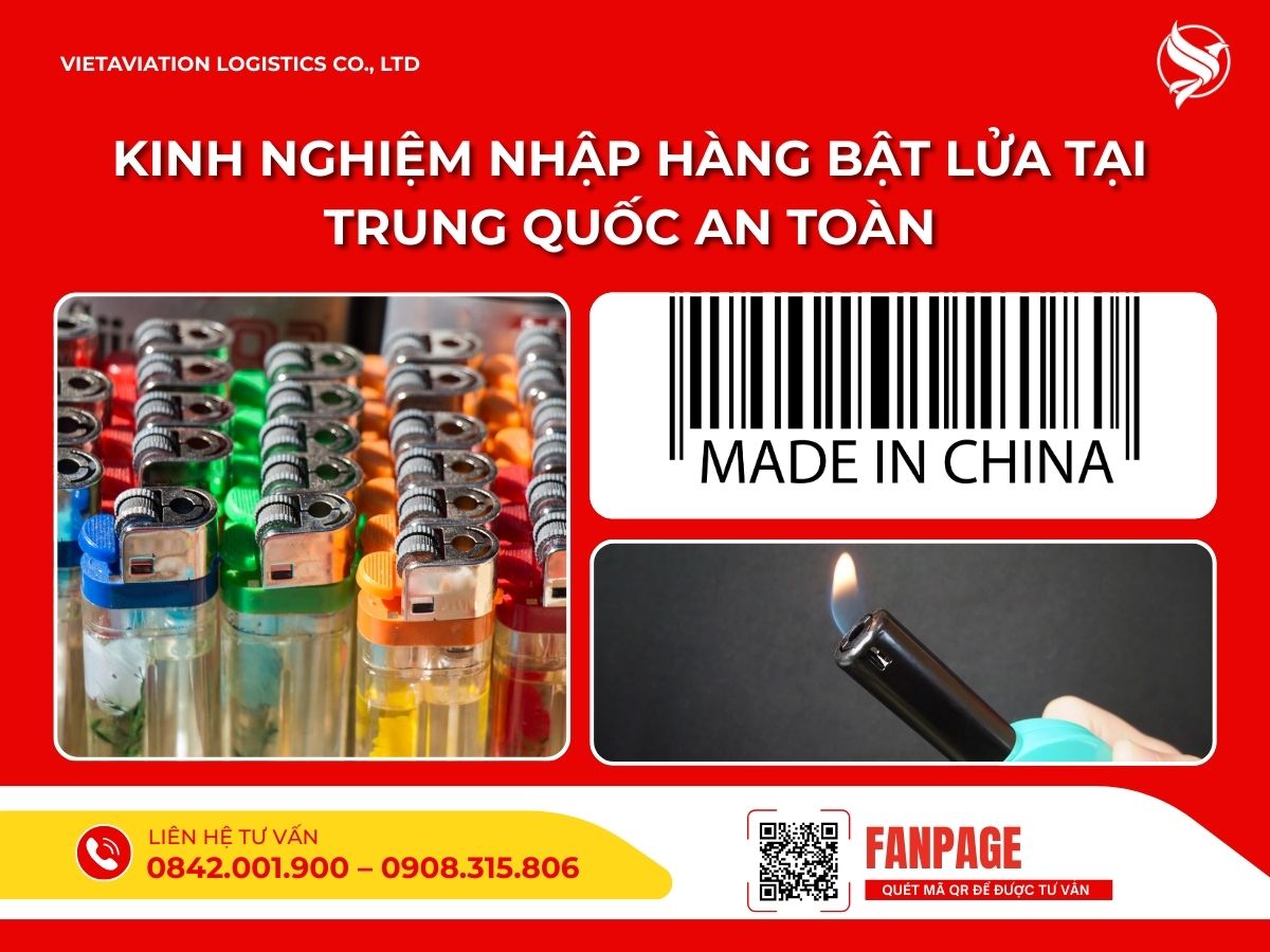 Kinh nghiệm nhập hàng bật lửa tại Trung Quốc an toàn