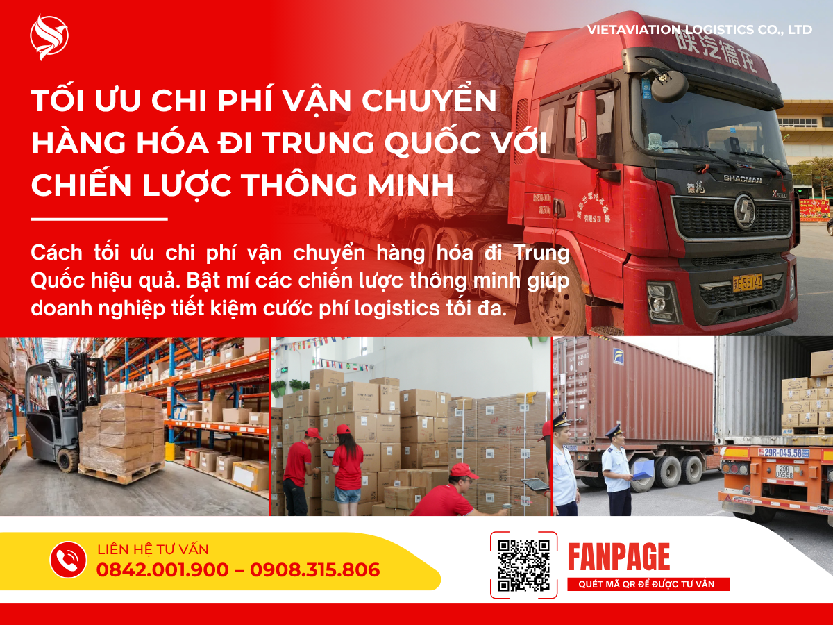 Tối ưu chi phí vận chuyển hàng hóa đi Trung Quốc với chiến lược thông minh