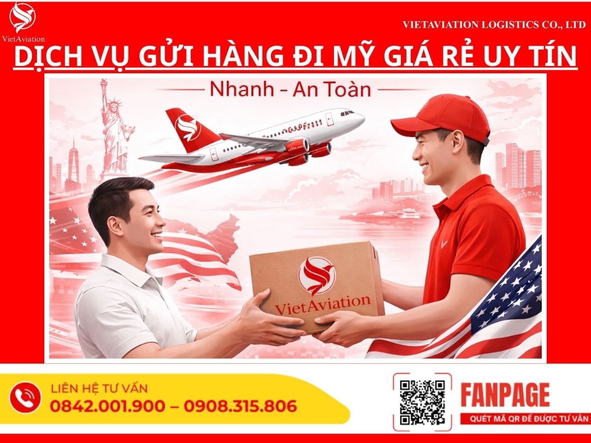 Dịch Vụ Gửi Hàng Đi Mỹ Giá Rẻ Uy Tín 2026: Nhận Hàng 2-5 Ngày