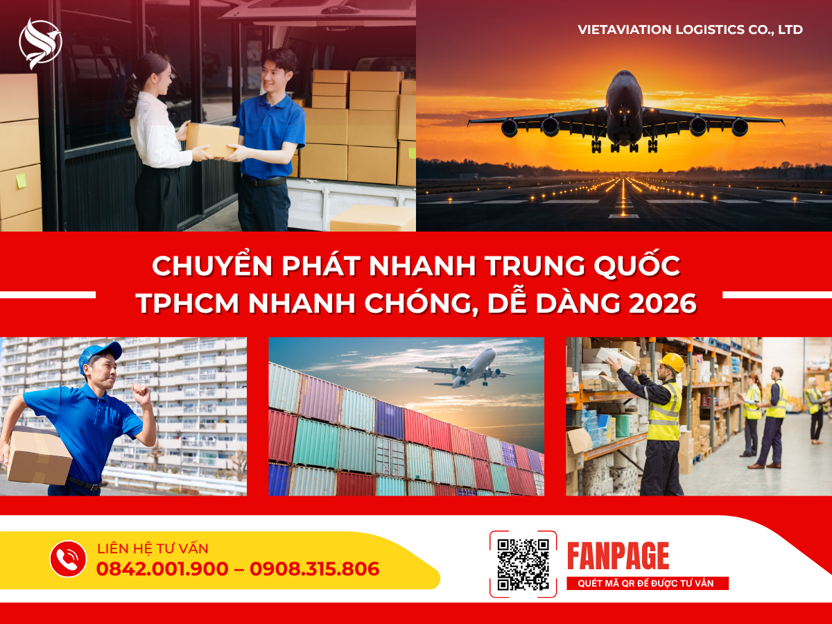 Chuyển phát nhanh Trung Quốc TPHCM nhanh chóng, dễ dàng 2026