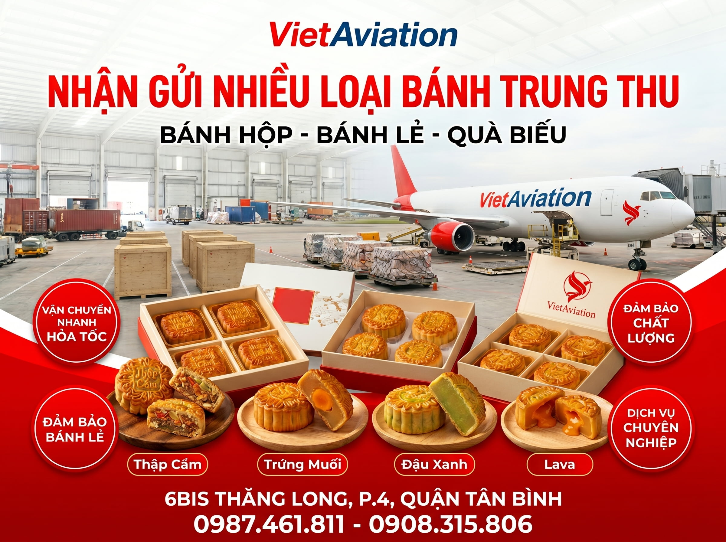 Các loại bánh Trung Thu được gửi đi Mỹ