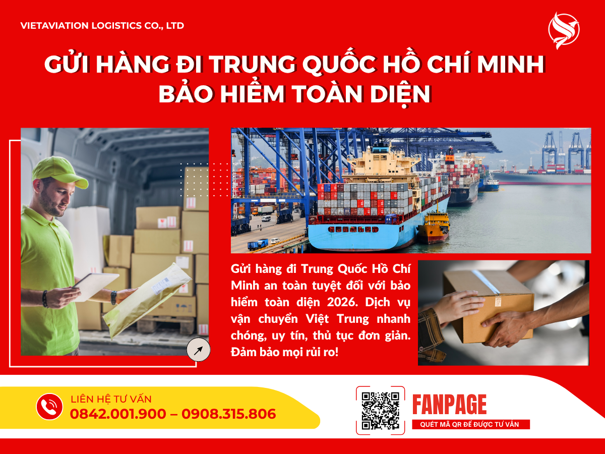 Gửi hàng đi Trung Quốc Hồ Chí Minh bảo hiểm toàn diện
