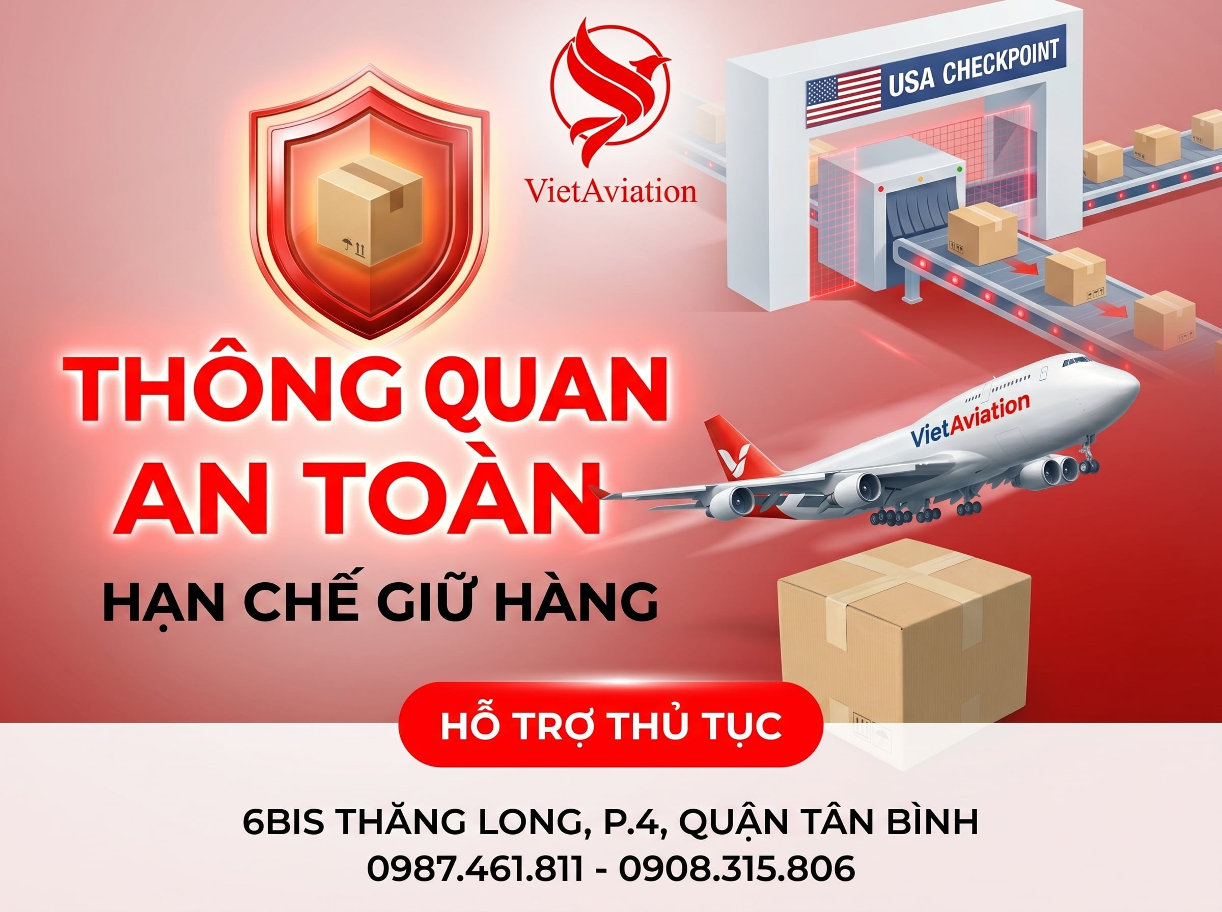 Thủ tục gửi hàng đi Mỹ mới nhất 2026