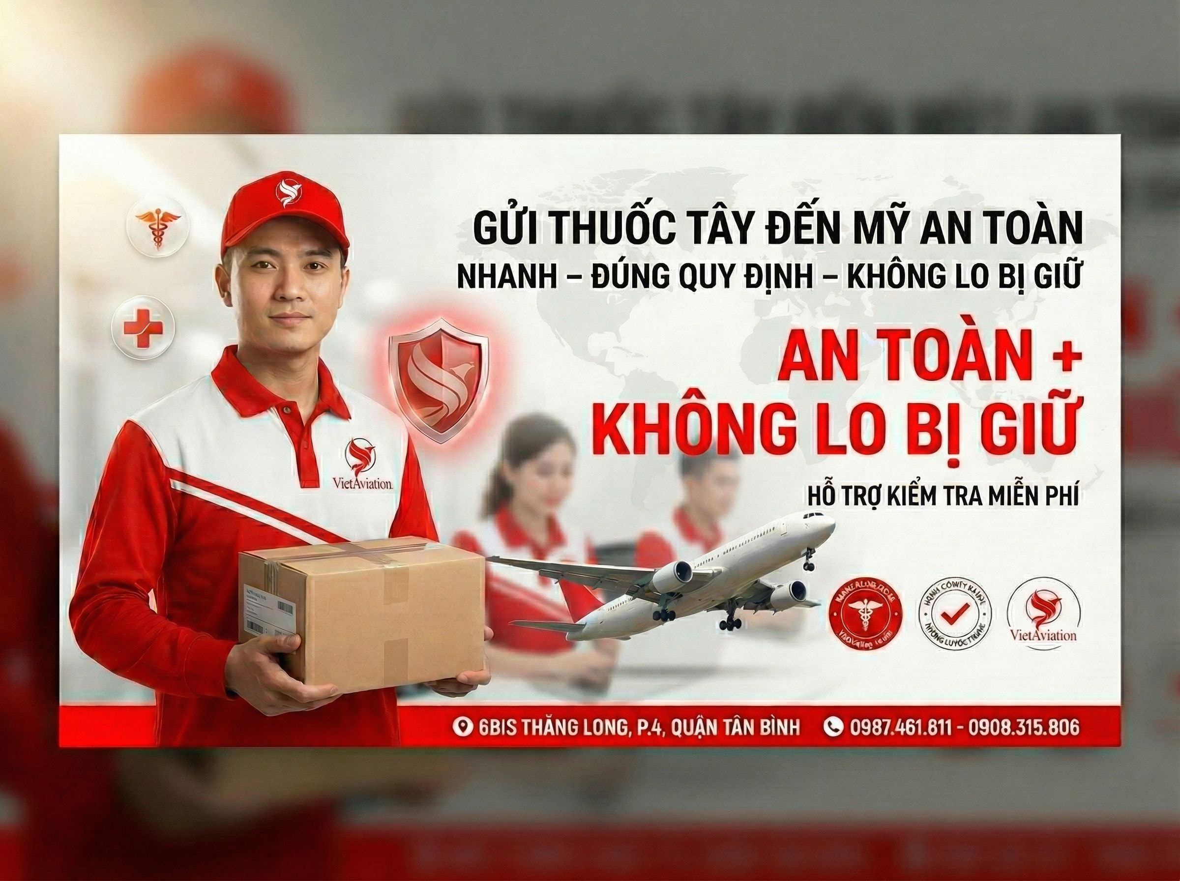 Gửi Thuốc Tây Đi Mỹ: Thời Gian 3-5 Ngày, Giá Cước Từ 300k