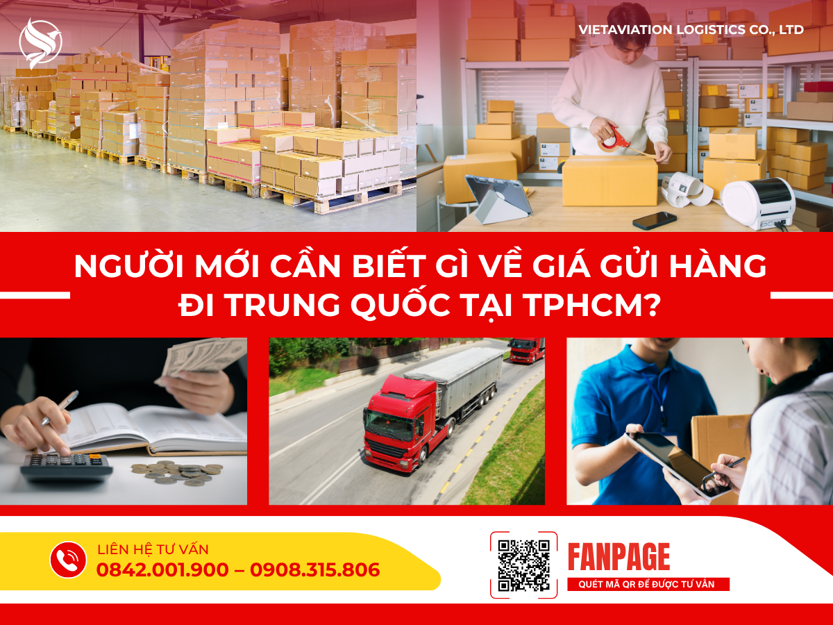 Người mới cần biết gì về giá gửi hàng đi Trung Quốc tại TPHCM?