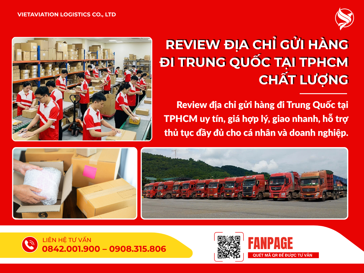 Review địa chỉ gửi hàng đi Trung Quốc tại TPHCM chất lượng