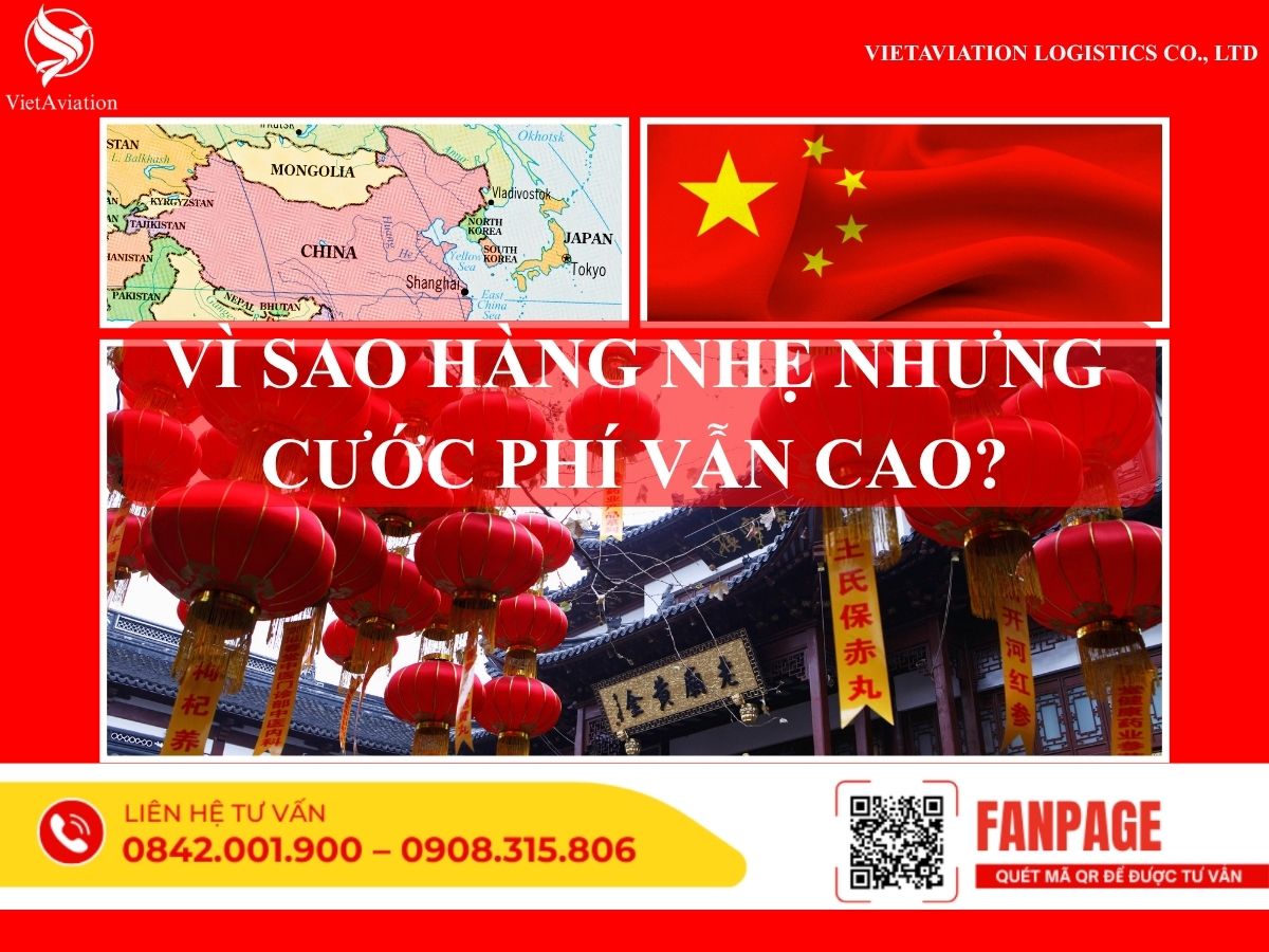 Vì Sao Hàng Nhẹ Nhưng Cước Phí Vẫn Cao?