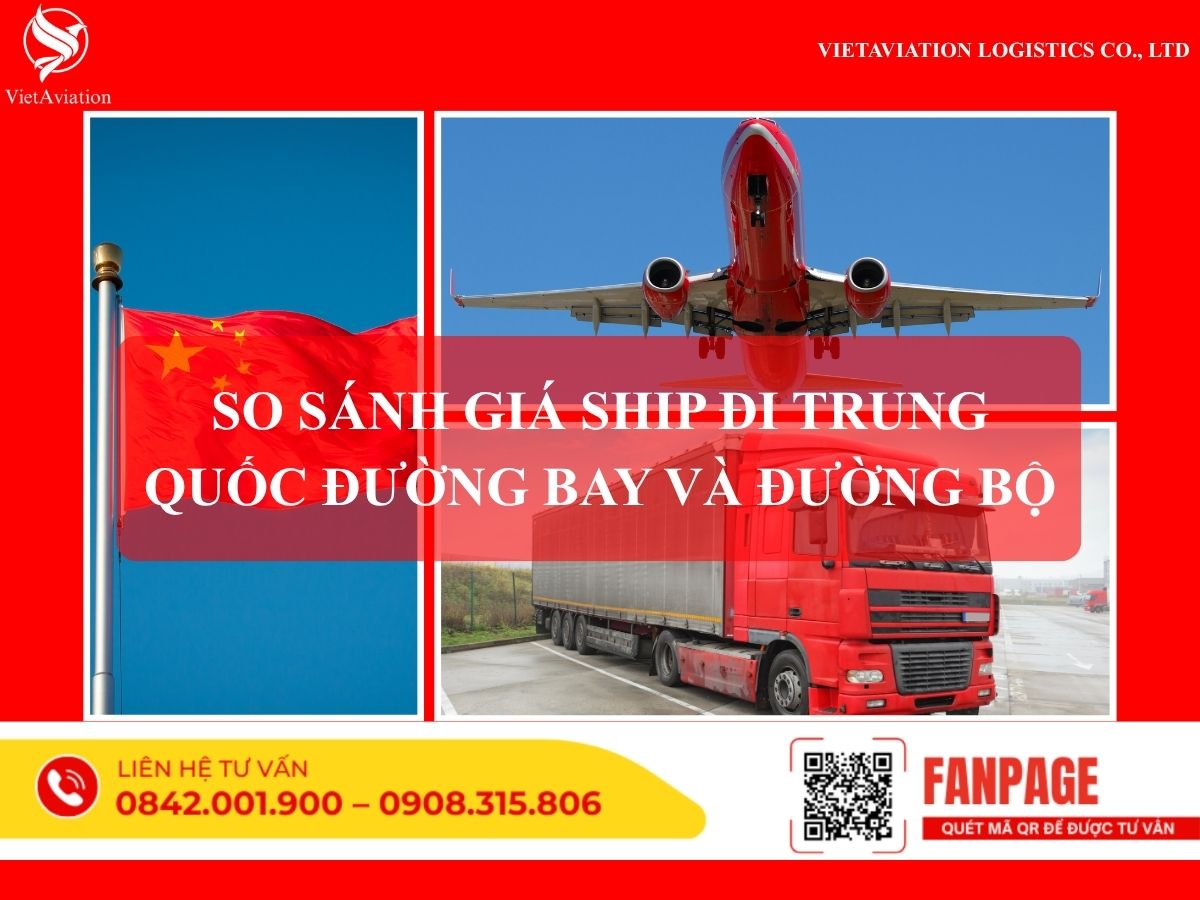 So Sánh Giá Ship Đi Trung Quốc Đường Bay Và Đường Bộ