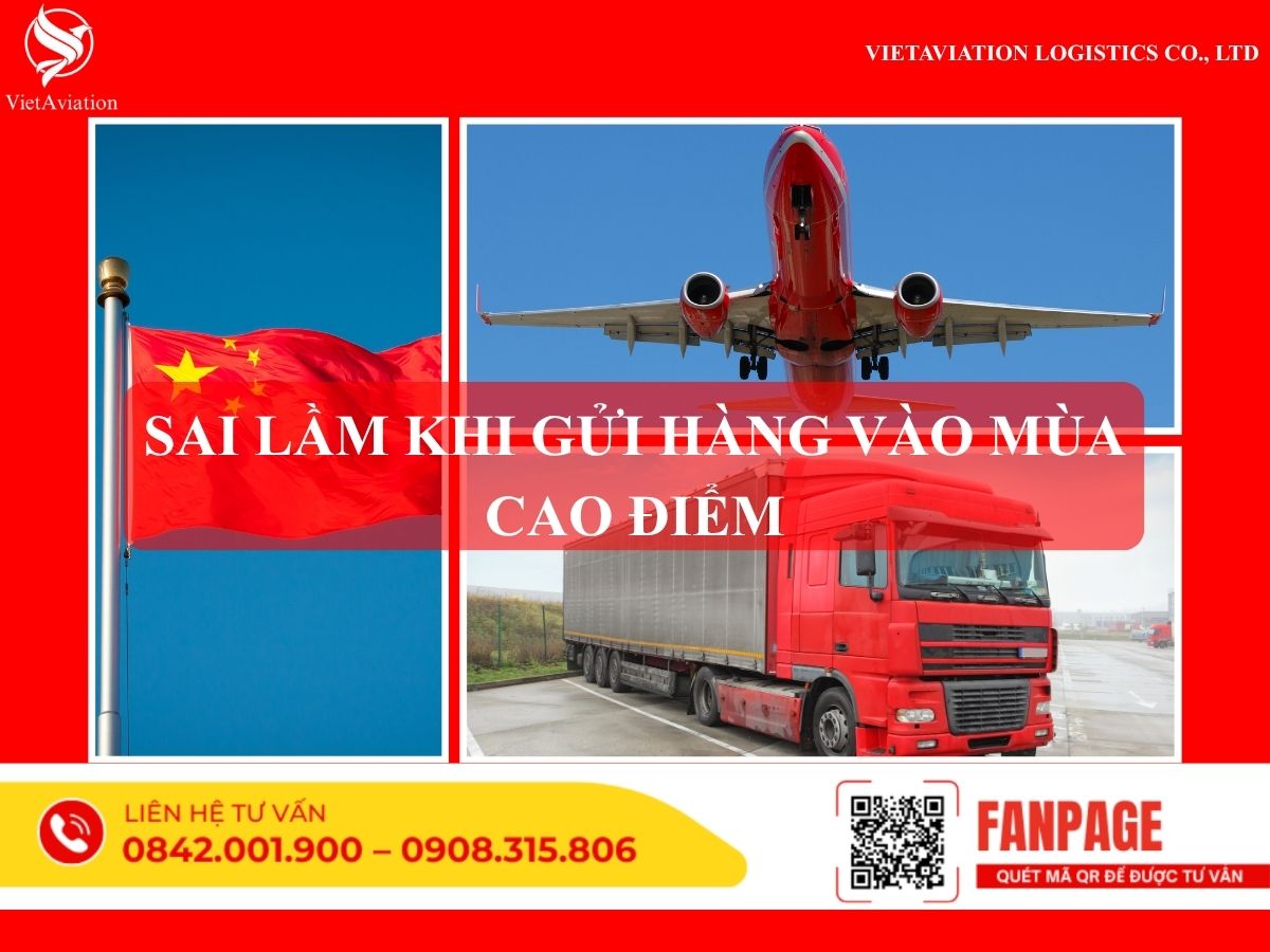 Sai Lầm Khi Gửi Hàng Vào Mùa Cao Điểm