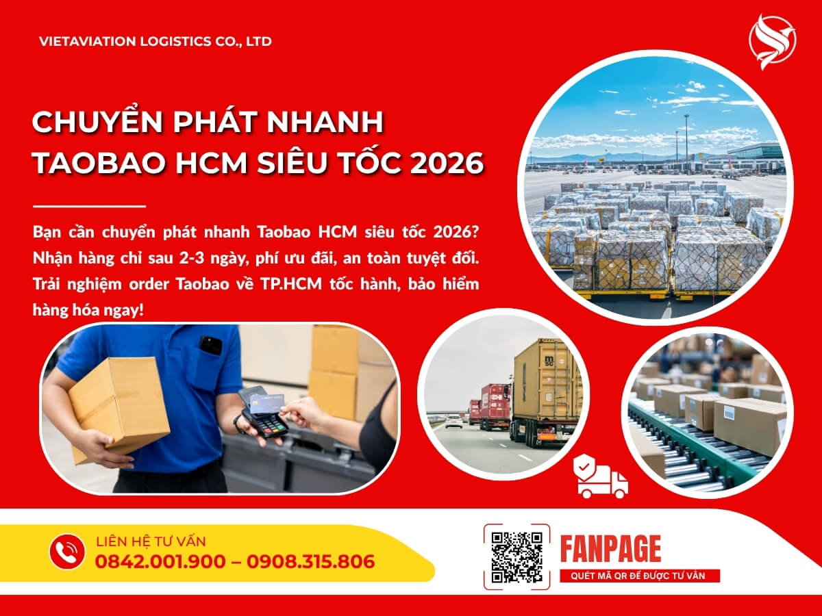 Chuyển phát nhanh Taobao HCM siêu tốc 2026