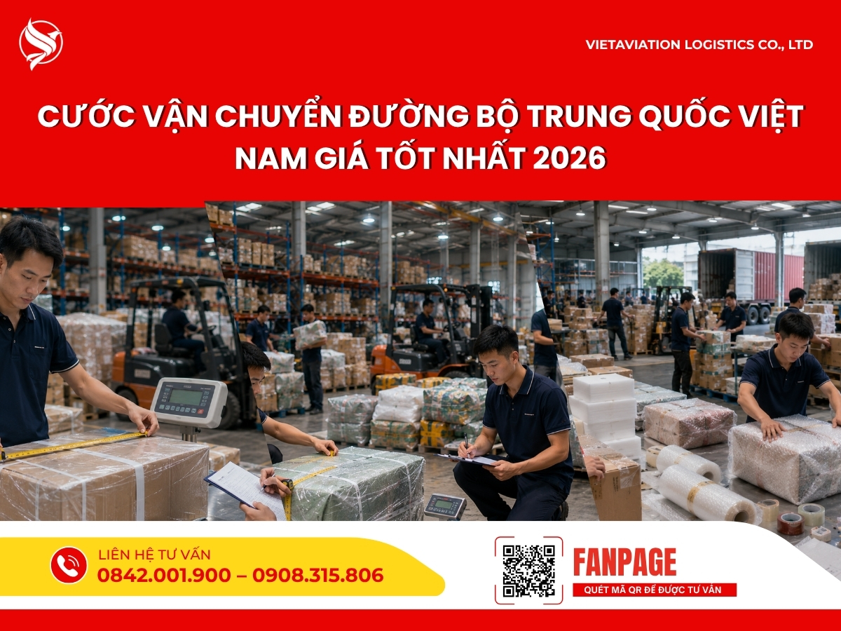 Cước vận chuyển đường bộ Trung Quốc Việt Nam giá tốt nhất 2026