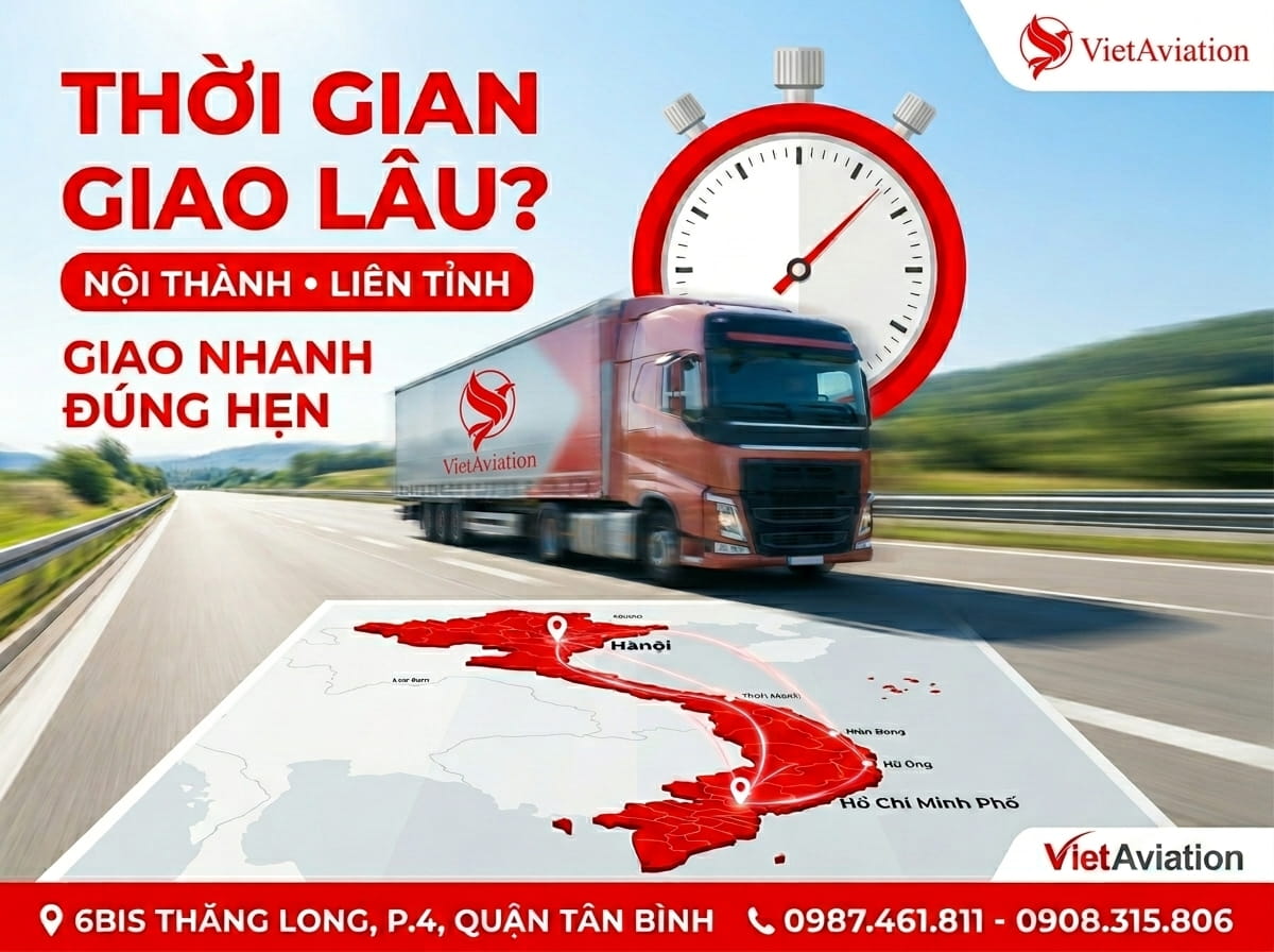 Thời gian dịch vụ vận chuyển hàng đông lạnh